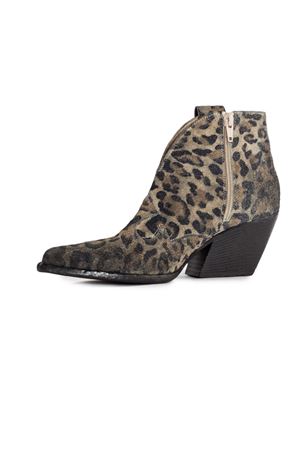 Kenia Suede Texan Ankle Boot ELENA IACHI | E2004KENIAPLASMON